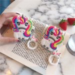 Wholesale Cute Design Cartoon Silicone Cover Skin for Airpod (1 / 2) Charging Case (Full Unicorn)